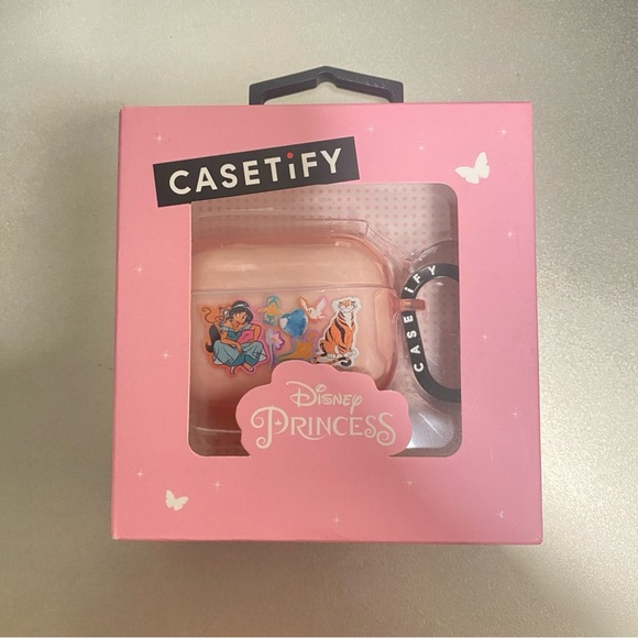 NIB Disney x Casetify Princess Jasmine Apple AirPods Pro Impact Case with Ring - Picture 1 of 4